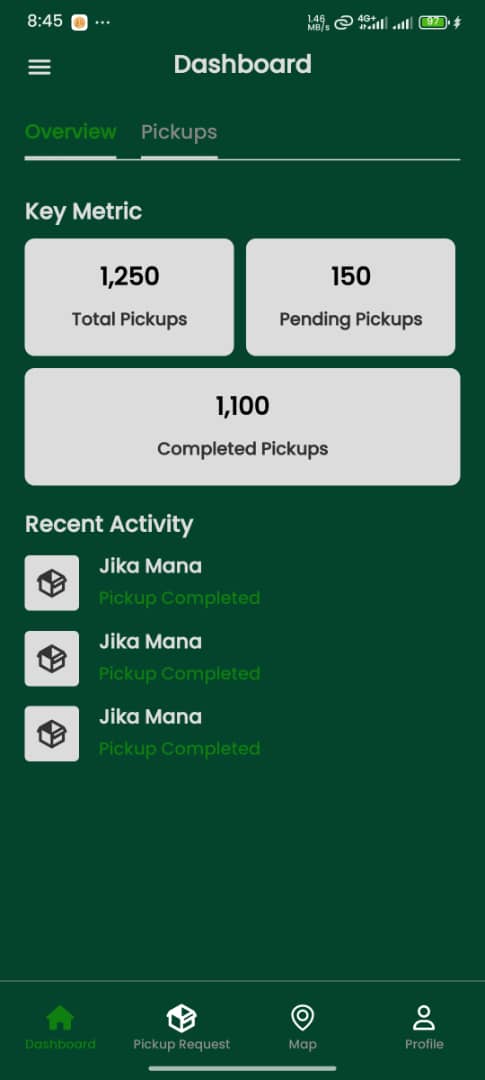 Recyclo Admin Screenshot